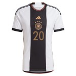 Julian Brandt #20 Alemania Camiseta de Local Mundial 2022 Julian Brandt #20 Alemania Camiseta de Local Mundial 2022