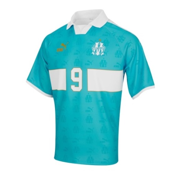 Camiseta Retro King OM #9 - Azul Niño