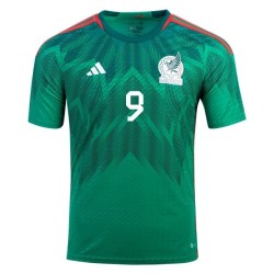 Raul Jimenez #9 México Camiseta de Local Mundial 2022 Raul Jimenez #9 México Camiseta de Local Mundial 2022