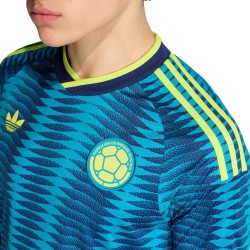 Camiseta de Manga Larga de la Copa Mundial 2026 de Colombia Segunda Equipación para Mujer