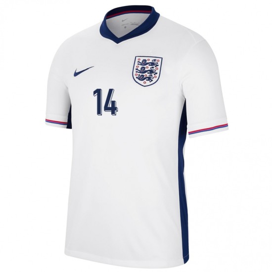 Camiseta de casa JAMES Inglaterra 2024/25 para mujeres Camiseta de casa JAMES Inglaterra 2024/25 para mujeres