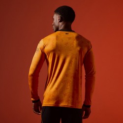 Camiseta local de manga larga Wolverhampton Wanderers 2026/27 para mujer