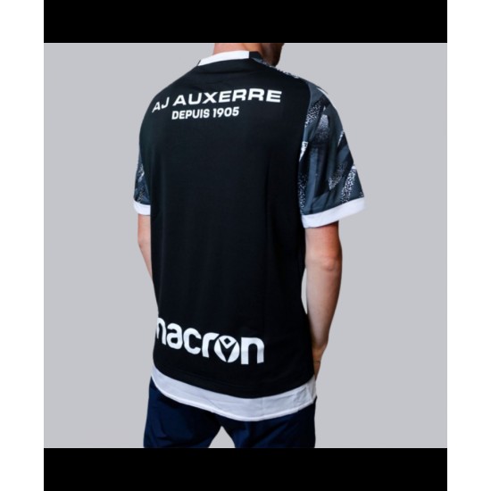 Camiseta de calentamiento tercera AJ Auxerre 2025/26 hombre - Negra