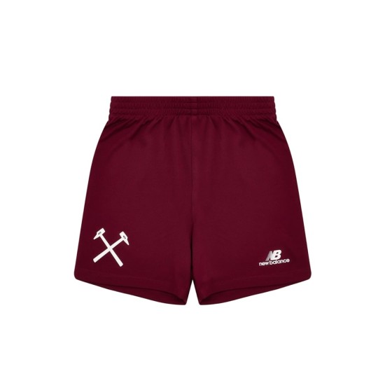 Conjunto visitante infantil West Ham United 2026/27