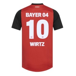 Camiseta Home Bayer 04 Leverkusen 2024/25 - WIRTZ 10 para hombre Camiseta Home Bayer 04 Leverkusen 2024/25 - WIRTZ 10 para hombre