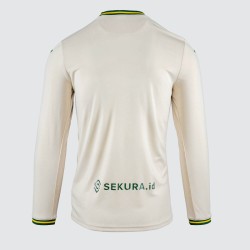 Camiseta de Manga Larga Tercera de Norwich City 2024/25 para Hombres Camiseta de Manga Larga Tercera de Norwich City 2024/25 para Hombres