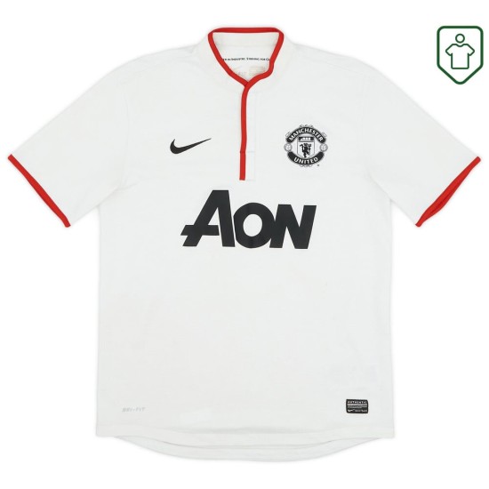 Camiseta retro visitante hombre Manchester United 2012/14 Evra #3