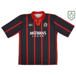 Camiseta retro Blackburn Rovers 1994/95 visitante para hombre Shearer #9 Camiseta retro Blackburn Rovers 1994/95 visitante para hombre Shearer #9