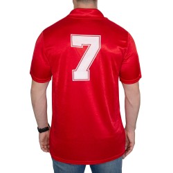 Camiseta Retro España 1982 Copa del Mundo #7 Hombre