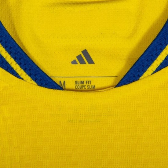Mujer Camiseta Suecia 2026 Local Auténtica Mundial GYÖKERES #17
