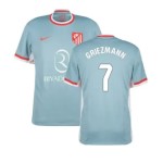 Camiseta de visitante GRIEZMANN Atlético Madrid 2024/25 para hombres