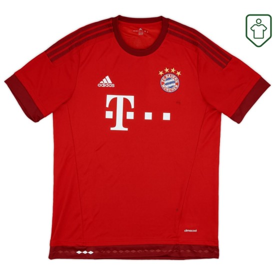 Camiseta retro Bayern Múnich 2015/16 local para hombre Götze #19 Camiseta retro Bayern Múnich 2015/16 local para hombre Götze #19