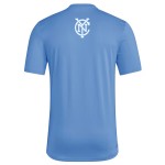 Camiseta Tercera Hook AEROREADY 2025 del New York City FC para Mujer - Azul