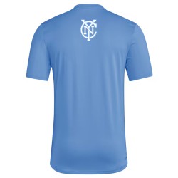 Camiseta Tercera Hook AEROREADY 2025 del New York City FC para Niño - Azul