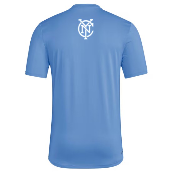 Camiseta Tercera Hook AEROREADY 2025 del New York City FC para Mujer - Azul