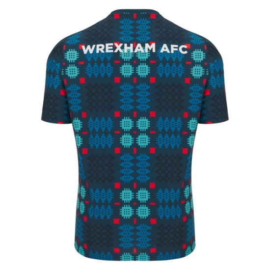 Camiseta Prepartido Tercera Equipación Wrexham AFC Niño 2025/26 Camiseta Prepartido Tercera Equipación Wrexham AFC Niño 2025/26