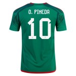 Orbelin Pineda #10 México Camiseta de Local Mundial 2022 Orbelin Pineda #10 México Camiseta de Local Mundial 2022