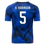 Antonee Robinson #5 USMNT Camiseta de Visita Mundial 2022