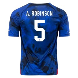 Antonee Robinson #5 USMNT Camiseta de Visita Mundial 2022