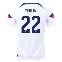 DeAndre Yedlin #22 USMNT Camiseta de Local Mundial 2022