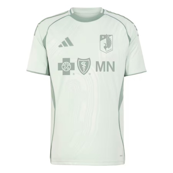 Camiseta infantil Minnesota United FC 2025 tercera pre partido - verde Camiseta infantil Minnesota United FC 2025 tercera pre partido - verde