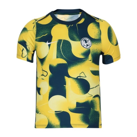 Camiseta Niño Tercera Prematch Amarilla Club América 2024/25