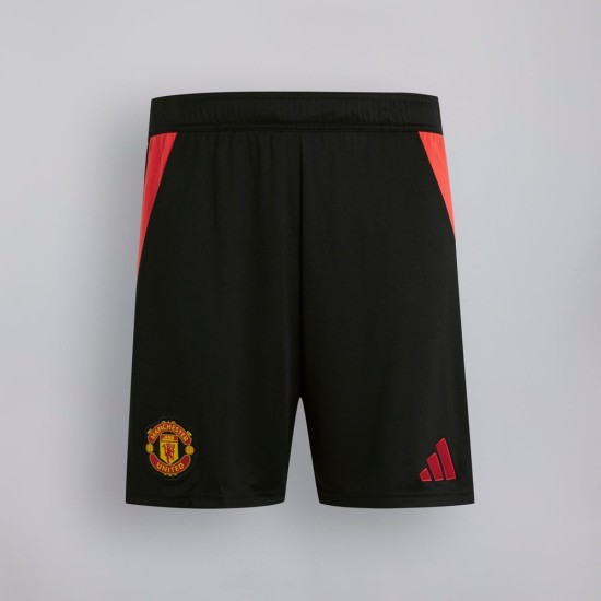 Pantalones cortos de casa de la mujer Manchester United 2024/25 - Negros