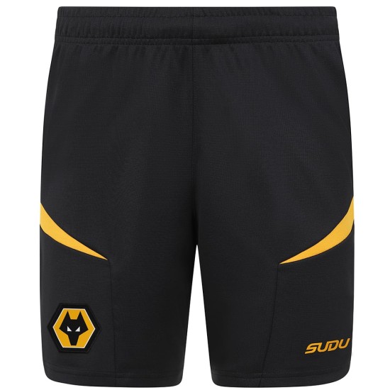 Pantalones cortos de visitante de mujer Wolverhampton Wanderers 2024/25 Pantalones cortos de visitante de mujer Wolverhampton Wanderers 2024/25