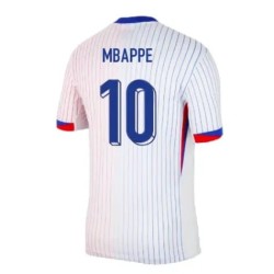 Camiseta de visitante MBAPPE Francia 2024/25 para niños