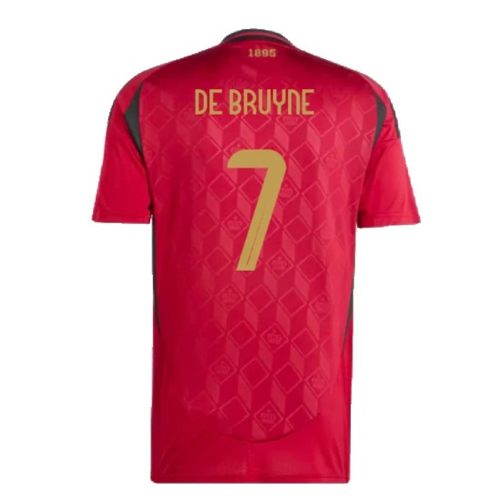 Camiseta de casa DE BRUYNE Bélgica 2024/25 para niños Camiseta de casa DE BRUYNE Bélgica 2024/25 para niños