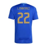Camiseta de visitante L.MARTINEZ Argentina 2024 para hombres