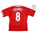 Camiseta retro local hombre Manchester United 2004/06 Rooney #8 Camiseta retro local hombre Manchester United 2004/06 Rooney #8