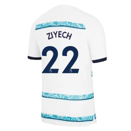 Camiseta de visitante ZIYECH Chelsea 2022/23 para mujeres