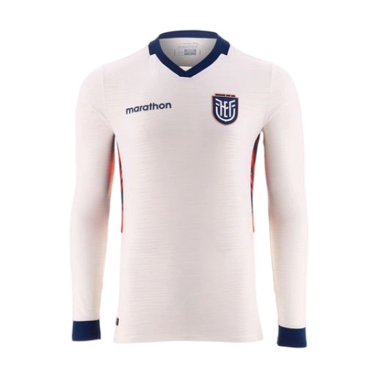 Camiseta de Manga Larga de la Copa Mundial 2026 de Ecuador Tercera Equipación para Hombre