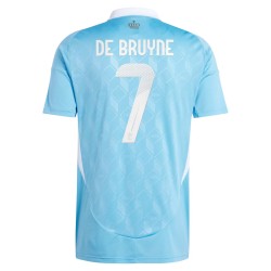 Camiseta de visitante DE BRUYNE Bélgica 2024/25 para niños