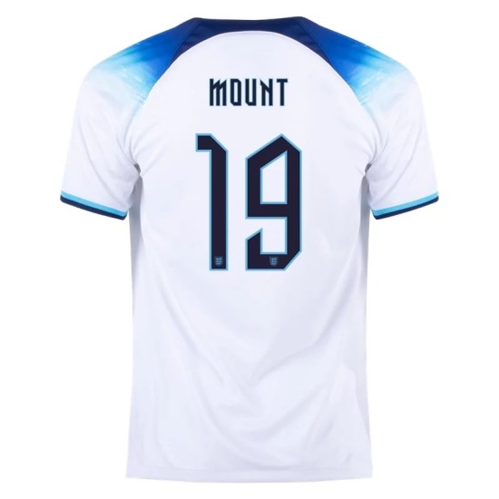 Mason Mount #19 Inglaterra Camiseta de Local Mundial 2022