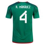 Rafael Marquez #4 México Camiseta de Local Mundial 2022 Rafael Marquez #4 México Camiseta de Local Mundial 2022
