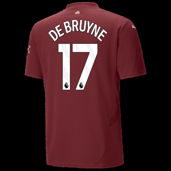 Camiseta tercera DE BRUYNE Manchester City 2024/25 para niños