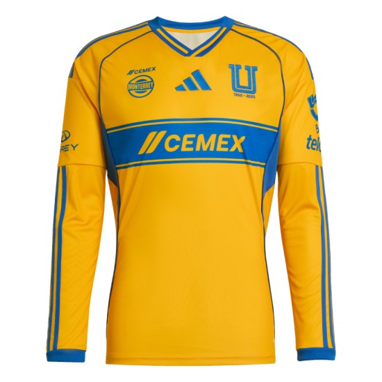 Camiseta de Manga Larga Mujer Tigres UANL 2025/26 Local Camiseta de Manga Larga Mujer Tigres UANL 2025/26 Local