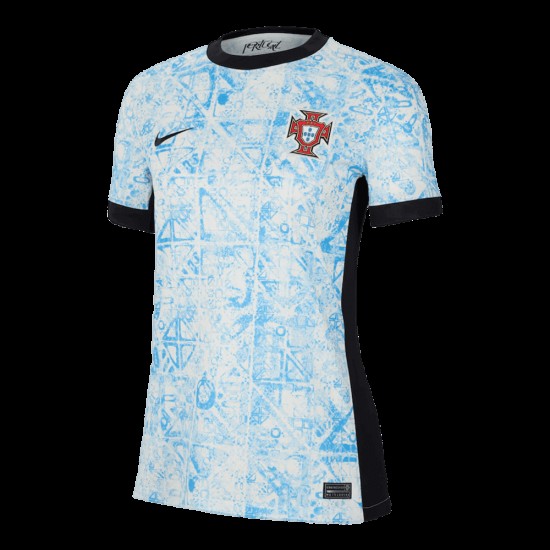Camiseta de Visita Femenina Portugal EURO 2024