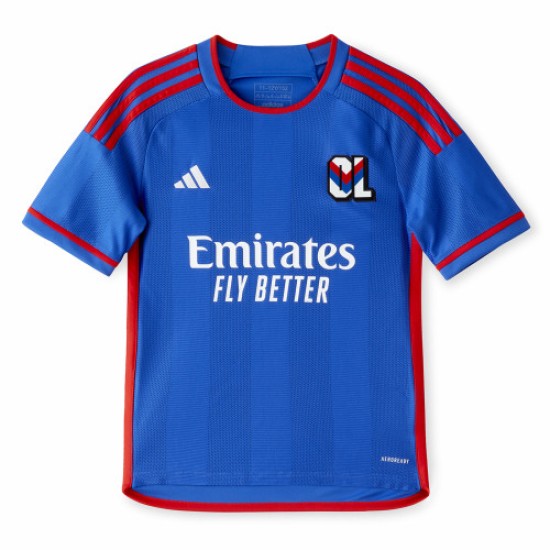 Camisa de visitante para niño OL 2023/24