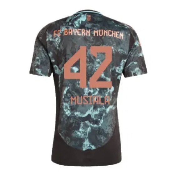 Camiseta de visitante MUSIALA Bayern Munich 2024/25 para mujeres Camiseta de visitante MUSIALA Bayern Munich 2024/25 para mujeres