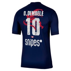 Camiseta Local Año Nuevo Lunar 2025/26 PSG O.Dembélé #10 Niño