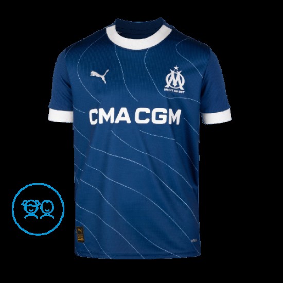 Camisa de visitante para niño OM 2023/24 Camisa de visitante para niño OM 2023/24