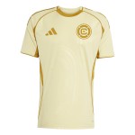 Camiseta mujer Chicago Fire 2025 tercera pre partido - amarilla