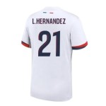 Camiseta de visitante L.HERNANDEZ PSG 2024/25 para mujeres