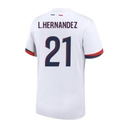 Camiseta de visitante L.HERNANDEZ PSG 2024/25 para niños