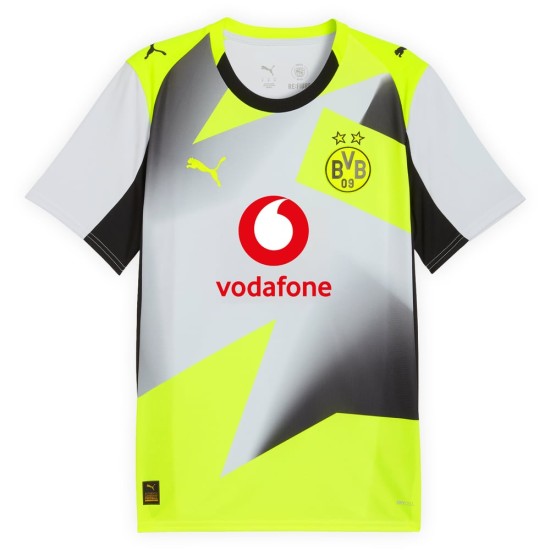 Camiseta de Visitante Hombre BVB Borussia Dortmund 2025/26 Camiseta de Visitante Hombre BVB Borussia Dortmund 2025/26