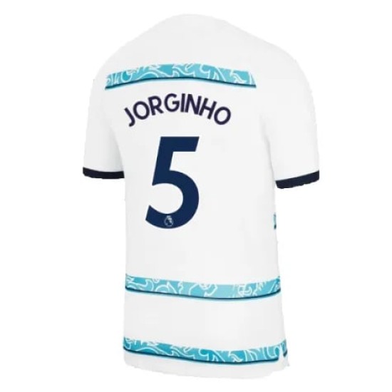 Camiseta de visitante JORGINHO Chelsea 2022/23 para mujeres Camiseta de visitante JORGINHO Chelsea 2022/23 para mujeres