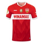 Hombre VfB Stuttgart 2024/25 Camiseta Visitante Final de Copa - Roja